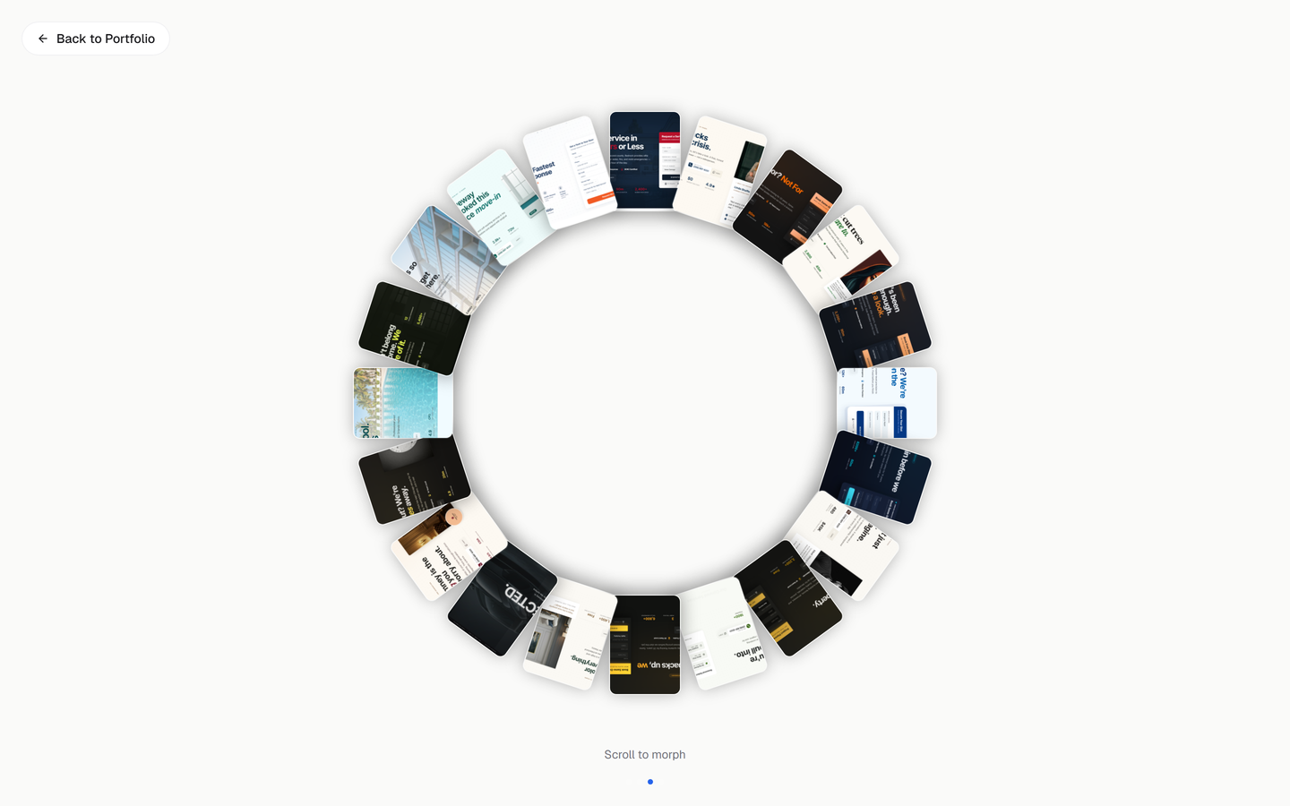 Website Portfolio screenshot